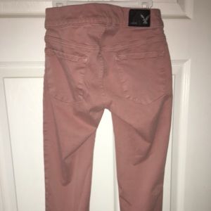American Eagle Mauve jeggings